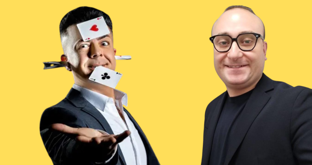 Risate in Palazzina con Mago Lupis e Andy Bellotti