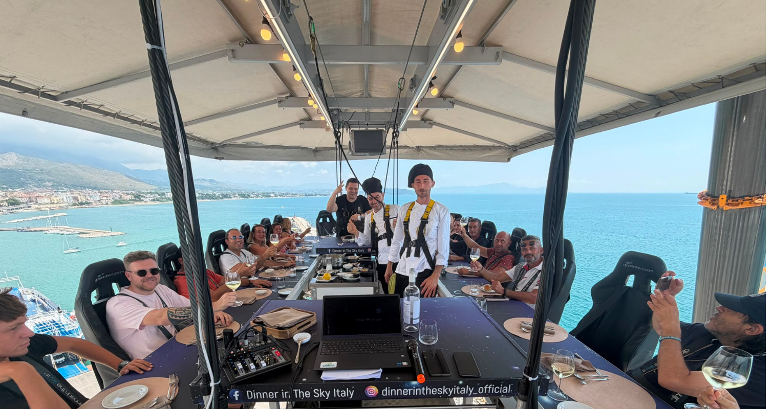 Dinner in the Sky a San Benedetto del Tronto